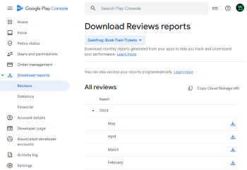 Review download page