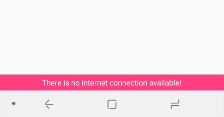 no internet connection android